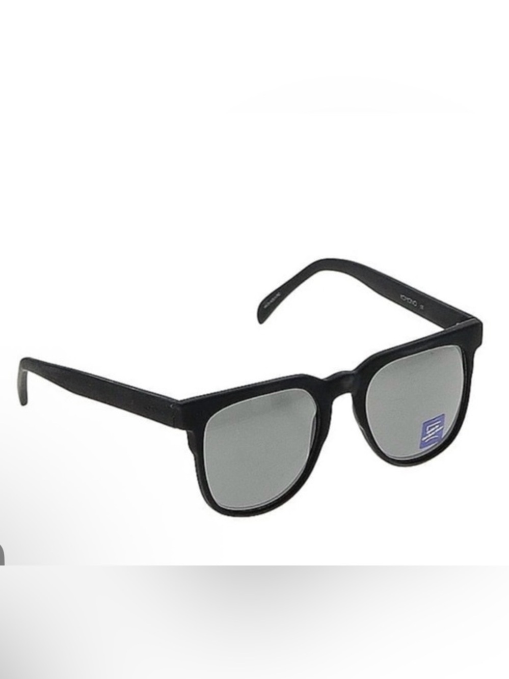 KOMONO Riviera CZ Black Rubber Sunglasses NEW